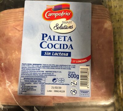 Paleta cocida