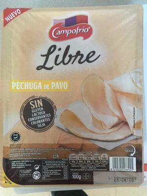 Pechuga de Pavo front packaging