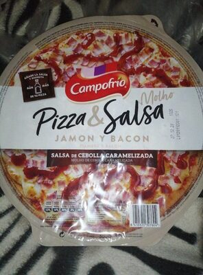 Pizza & Salsa jamón y bacon
