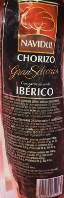 Chorizo gran selección front packaging