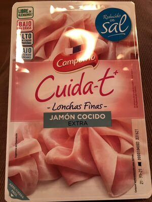 Jamon cocido extra front packaging