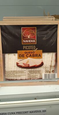 Picoteo queso de cabra