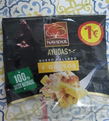 Queso rallado 4 quesos