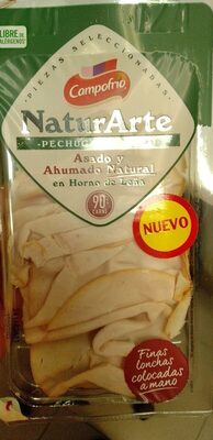 NaturArte pechuga de pavo front packaging