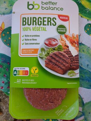 Burgers 100% végétale
