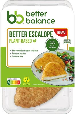 Escalope vegano 100% vegetal