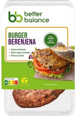 Burger berenjena vegana
