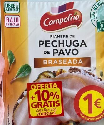 Pechuga de pavo braseada