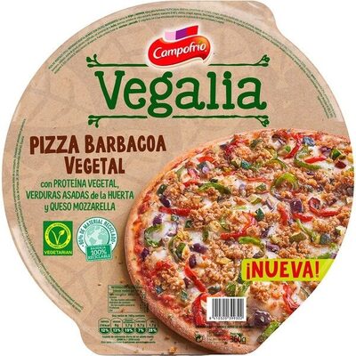 Vegalia pizza barbacoa vegetal