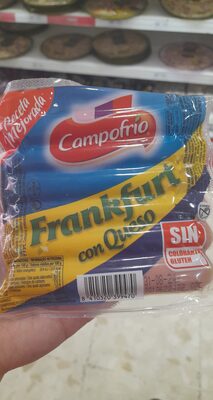 Frankfurt con queso