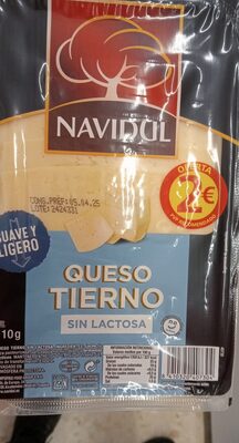 Queso tierno sin lactosa
