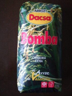 Bomba-reis Für Paella Dacsa front packaging