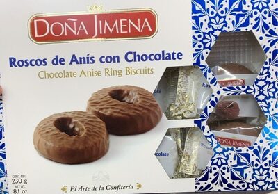 Roscos de anís con chocolate