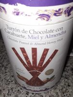 Turrón de chocolate con cacahuete