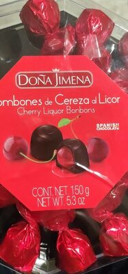 Bombones de cereza al licor