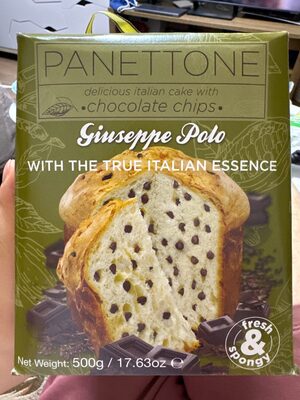 Panettone With Chocolate Chips