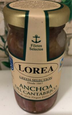 Anchoa del cantabrico front packaging