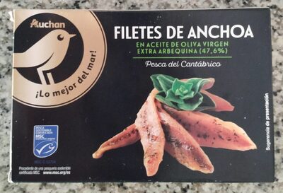 Filetes de anchoa en AOVE 47'6%