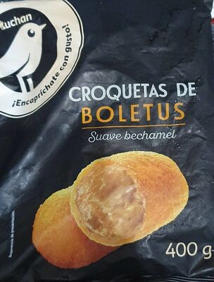 Croquetas de Boletus front packaging