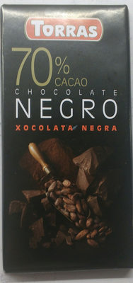 Chocolate negro 70%