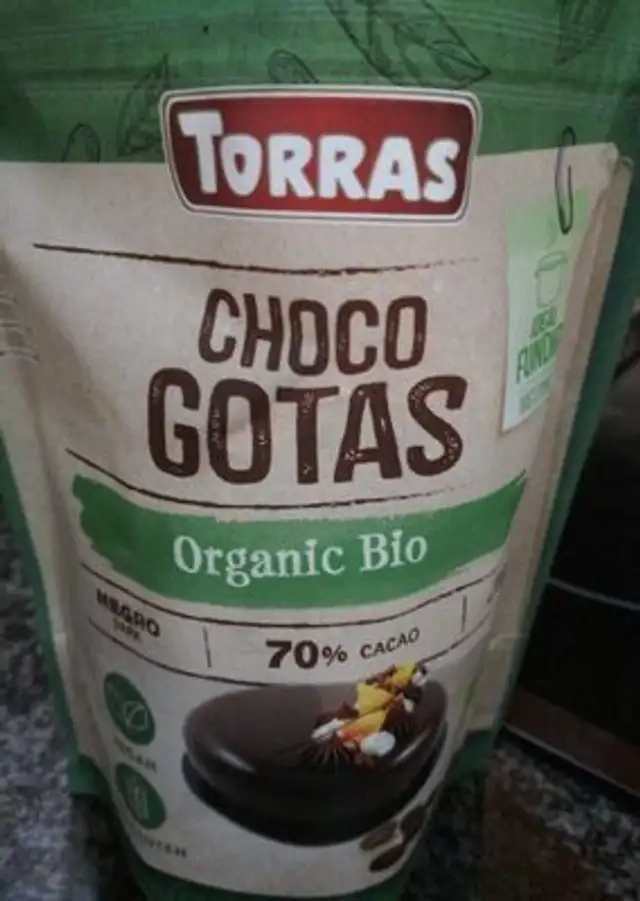 Chocolate front packaging