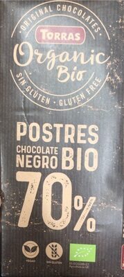 Chocolate postres 70%