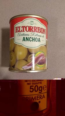 Aceituna rellenas de anchoa