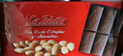 Chocolate con leche y almendras