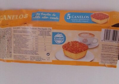 CANELOS front packaging