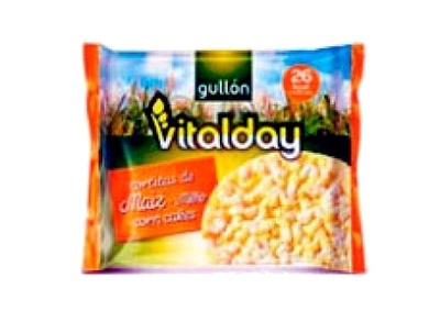 Vitalday tortitas de maiz front packaging