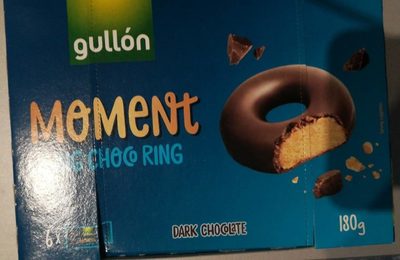 Moment big choco ring dark chocolate