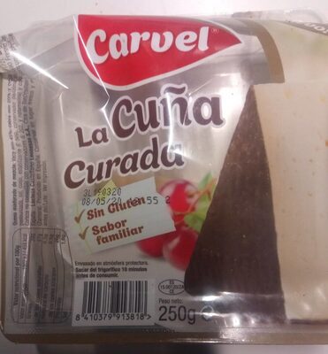 Cuña Curada Carvel front packaging