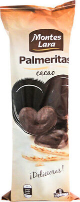 Palmeritas cacao front packaging