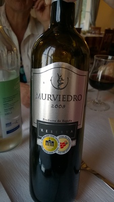 Vino rojo reserva murviedro