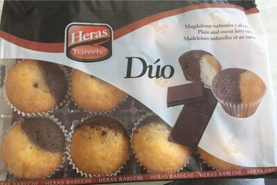 12 Paquets De Magdalenas Duo Choco & Vanille