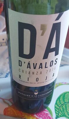 D'avalos crianza 2916 vino