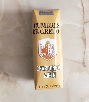 Chardonnay Airén front packaging