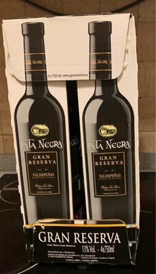 Vino Tinto Gran Reserva Do Valdepeñas