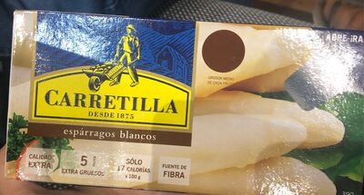 Esparragos blancos Carretilla