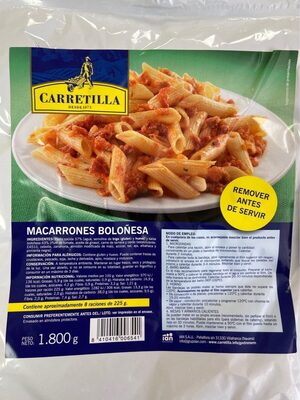 Macarrones Boloñesa