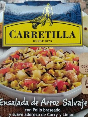 Ensalada de arroz salvaje front packaging