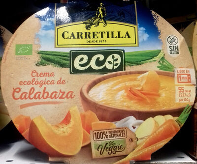 Crema ecologica de calabaza