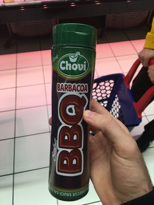 Salsa barbacoa front packaging