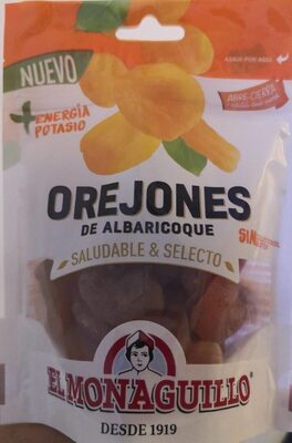 Orejones Albaricoque front packaging