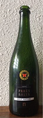 Cava brut nature front packaging