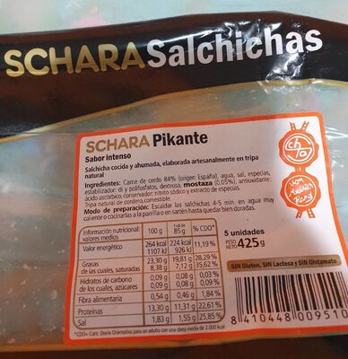 SCHARA Salchichas Pikante