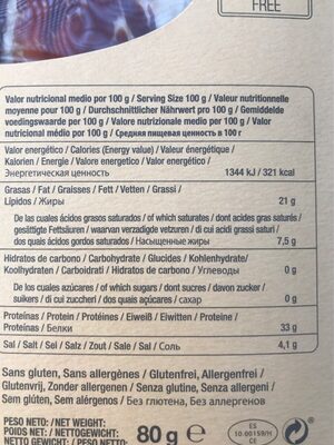 Jamón de bellota 100% ibérico