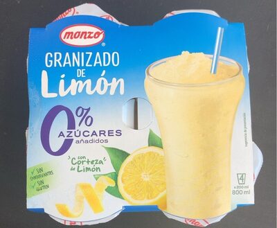 Granizado de limon 0%azucar