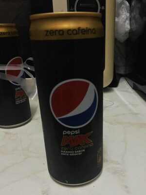 Pepsi Max Zero Cafeína