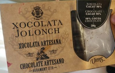 Xocolata Jolonch, Cacau 90 %